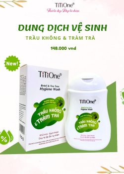 Dung dịch vệ sinh Trầu không tràm trà