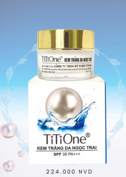 Kem dưỡng trắng da Ngọc trai TiTiOne 15G