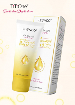 Sữa rửa mặt Sáng da Ngừa mụn Se khít lỗ chân lông LEEWOO