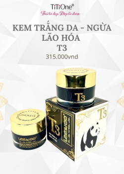 Kem Trắng da ngăn ngừa lão hóa T3