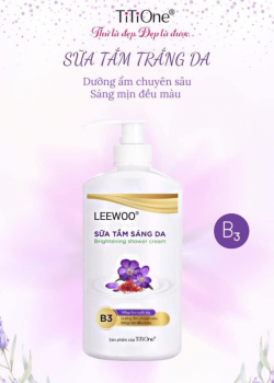 LEEWOO Sữa tắm trắng sáng da 750g